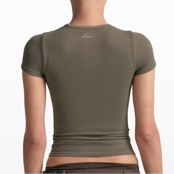SKIMS Tops - NikeSKIMS Ribbed Seamless
Women's Short-Sleeve Top NWT- Med